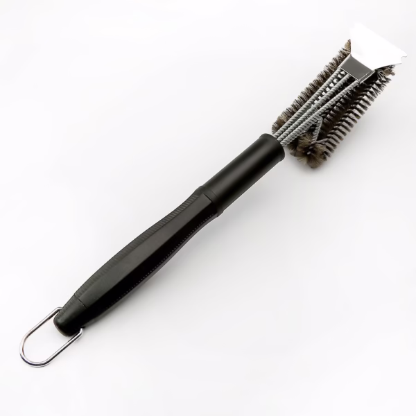 Perie de Sarma pentru Gratar, Flippy, Maner 45 cm, din Otel inoxidabil, 45X7X10,  Negru - imagine 3
