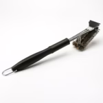 Perie de Sarma pentru Gratar, Flippy, Maner 45 cm, din Otel inoxidabil, 45X7X10,  Negru - imagine 5