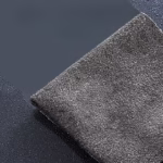 Lavetă din Microfibră pentru Ștergerea Sticlei, Fără Scame, Super Absorbantă, 20 x 30 cm, Gri - imagine 5