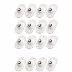 Set 16 Roti Autoadezive Universale, Flippy, pentru Mutat Mobila, Rotire 360 de Grade, Usor de Montat, ABS, 4.5x2.8x1.4 cm, Alb