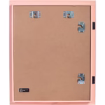 Rama Foto Flippy, cu Magnet, din Lemn, cu Spatiu Pentru Depozitare, Pentru Desene si Picturi A4, Sticla Securizata, Rama MDF, 21x30 cm, Roz - imagine 7