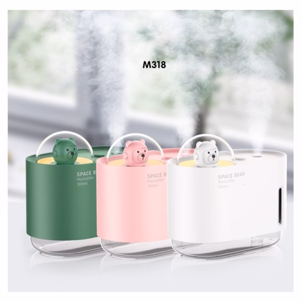 Umidificator Urs Spatial, Flippy, 300 ml, verde - imagine 5