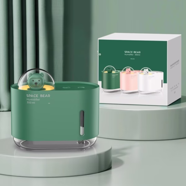 Umidificator Urs Spatial, Flippy, 300 ml, verde - imagine 6