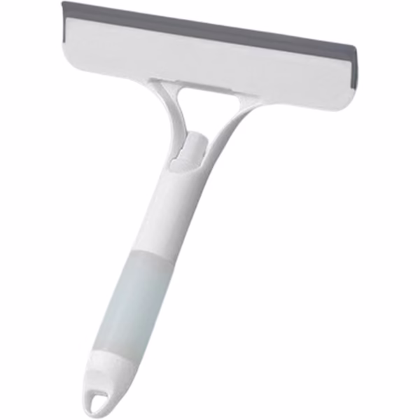 Racleta de Curatare 3 in 1, Flippy, Multifunctional, Pentru Casa si Masina, Pulverizator de Spray, Racleta din Silicon si Burete, 21.5 x 25.7 cm, Alb - imagine 5