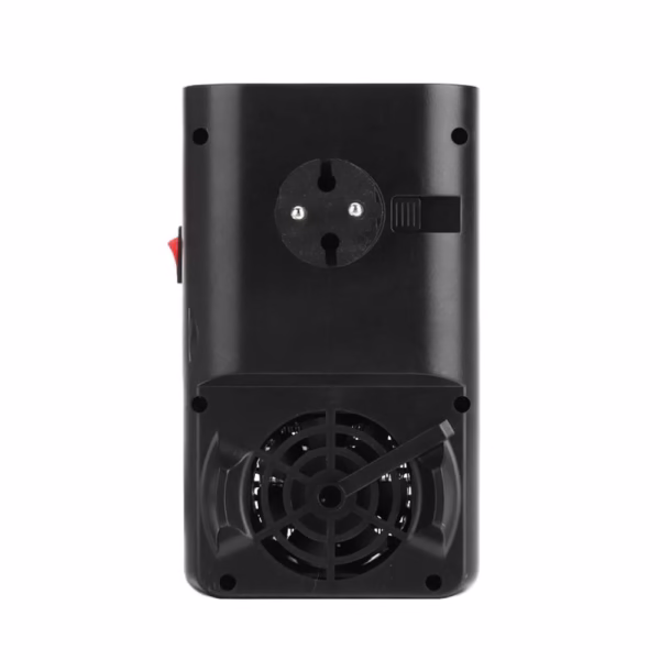 Mini Aeroterma Puternica Portabila Flippy, Putere 1000W, Mini radiator electric cu Display LCD, efect de semineu si flacara, cu telecomanda - imagine 3