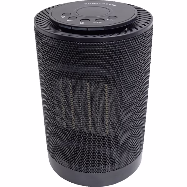 Aeroterma / Radiator ceramic Flippy PTC-1500K1, 1500 W, 2 trepte de putere, termostat reglabil, Negru - imagine 1