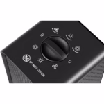 Aeroterma / Radiator Flippy, 1200 W, 2 trepte de putere, termostat reglabil, Negru - imagine 2