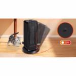 Aeroterma / Radiator Flippy, 1200 W, 2 trepte de putere, termostat reglabil, Negru - imagine 4