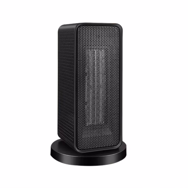 Aeroterma / Radiator Flippy, 1200 W, 2 trepte de putere, termostat reglabil, Negru - imagine 1