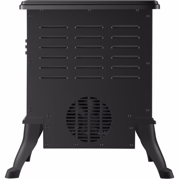 Semineu Electric, Flippy, cu Efect Flacara, 1500/1200W, Incalzire PTC, 220 V, din Plastic Ignifug, 38 x 23 x 45 cm, Negru - imagine 3