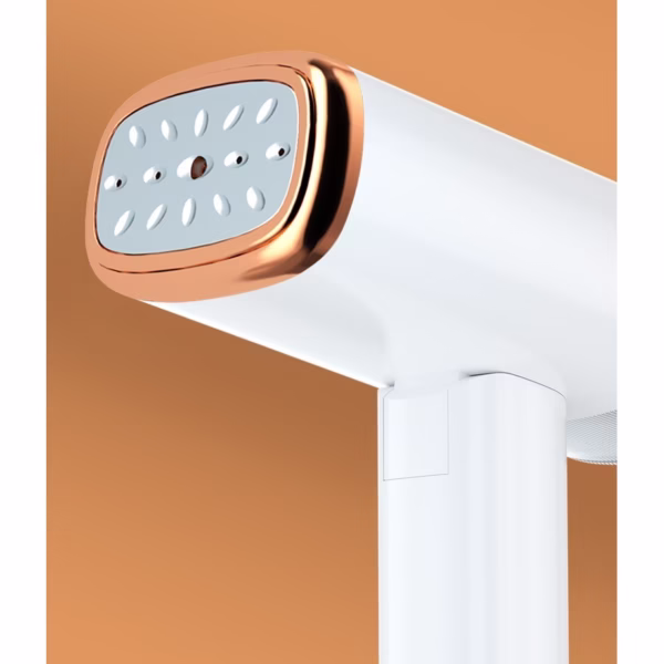 Aparat de Calcat Vertical Portabil cu Abur, Flippy, Putere 1000W, Rezervor de 100 ml, Priza, Functie Anti Calcar si Auto Curatare, Pliabil, 15x17x7.5 cm, Alb - imagine 7
