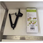 Dispozitiv de Scos Samburi, Flippy, Manual, cu 1 Gaura, pentru Cirese/Masline, 20.5 x 3.8 x 13 cm, din ABS+Otel Inoxidabil, cu Maner, Negru - imagine 2