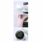 Aparat Pentru Curatat Scame, Par Si Praf, Flippy, cu LED, Pentru Diferite Tipuri De Material, Cu Lame Din Otel Inoxidabil, Compartiment de Depozitare, Maner Reglabil, 11x10.5x8.7 cm, Alb - imagine 7
