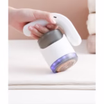 Aparat Pentru Curatat Scame, Par Si Praf, Flippy, cu LED, Pentru Diferite Tipuri De Material, Cu Lame Din Otel Inoxidabil, Compartiment de Depozitare, Maner Reglabil, 11x10.5x8.7 cm, Alb - imagine 10