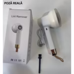 Aparat Pentru Curatat Scame, Par Si Praf, Flippy, Pentru Diferite Tipuri De Material, Cu Lame Din Otel Inoxidabil, Incarcare Prin USB Type-C, Cu Perie De Curatare si Cablu USB Incluse, Alb, 20 x 8.8 x 8.5 cm - imagine 16