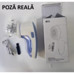 Aparat Pentru Curatat Scame, Par Si Praf, Flippy, Pentru Diferite Tipuri De Material, Cu Lame Din Otel Inoxidabil, Incarcare Prin USB Type-C, Cu Perie De Curatare si Cablu USB Incluse, Albastru, 15 x 7 cm - imagine 10