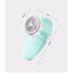 Aparat Pentru Curatat Scame, Par Si Praf, Flippy, Pentru Diferite Tipuri De Material, Cu Lame Din Otel Inoxidabil, Incarcare Prin USB Type-C, Cu Perie De Curatare si Cablu USB Incluse, 13x7 cm, Verde - imagine 5
