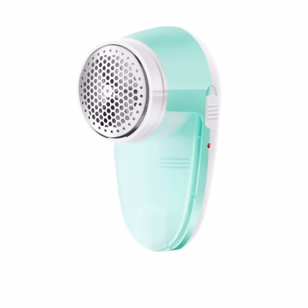 Aparat Pentru Curatat Scame, Par Si Praf, Flippy, Pentru Diferite Tipuri De Material, Cu Lame Din Otel Inoxidabil, Incarcare Prin USB Type-C, Cu Perie De Curatare si Cablu USB Incluse, 13x7 cm, Verde - imagine 1