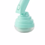 Aparat Pentru Curatat Scame, Par Si Praf, Flippy, Trimmer pentru Diferite Tipuri De Material, Cu Lame Din Otel Inoxidabil, Maner Flexibil, Incarcare Prin USB, 13x8 cm, Verde - imagine 4