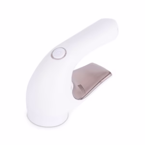 Aparat Pentru Curatat Scame, Par Si Praf, Flippy, Trimmer pentru Diferite Tipuri De Material, Cu Lame Din Otel Inoxidabil, Maner Ergonomic, Incarcare Prin USB, 15x6x9 cm, Alb