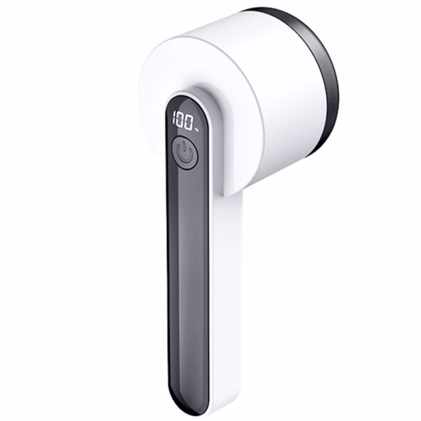 Aparat Pentru Curatat Scame, Par Si Praf, Flippy, Trimmer pentru Diferite Tipuri De Material, Cu Lame Din Otel Inoxidabil, Maner Ergonomic, Incarcare Prin USB, Alb - imagine 1