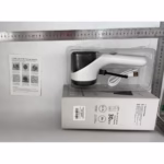 Aparat Scame si Par Haine, Flippy, Electric, USB inclus, Periuta Curatare, pentru Diferite Tesaturi, 3 Trepte, 20.5 x 8.8 x 7 cm, Alb - imagine 2