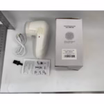 Aparat Scame si Par Haine, Flippy, Electric, USB inclus, Periuta Curatare, pentru Diferite Tesaturi, 13 x 6.8 x 5.8 cm, Alb - imagine 4