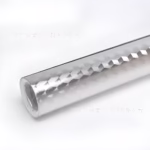 Autocolant pentru Bucătărie, Flippy, Tip Folie de Aluminiu, Rezistent la Ulei, Umezeală, Temperaturi Inalte, pentru Dulapuri, Perete, Blat, Argintiu, 60cm x 1m - imagine 4