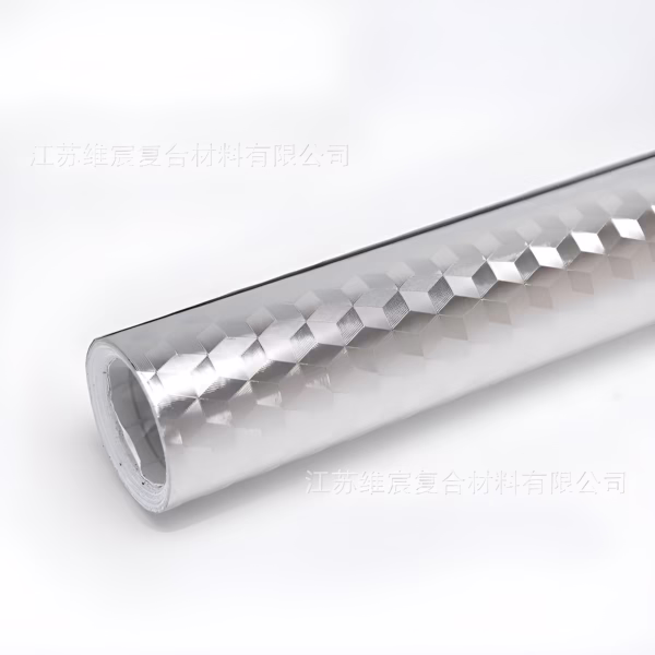 Autocolant pentru Bucătărie, Flippy, Tip Folie de Aluminiu, Rezistent la Ulei, Umezeală, Temperaturi Inalte, pentru Dulapuri, Perete, Blat, Argintiu, 60cm x 1m - imagine 4