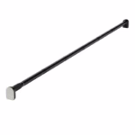 Bara Telescopica Multifunctionala, Flippy, din Otel Inoxidabil si ABS, Utilizare Universala, Extensie 220 - 240 cm, Fara Perforare Perete, Negru - imagine 8