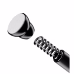 Bara Telescopica Multifunctionala, Flippy, din Otel Inoxidabil, Utilizare Universala, Retractabila 107 - 195 cm, Fara Perforare Perete, Negru - imagine 7