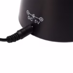 Ventilator Exterior, Flippy, Repelent pentru Muste/Tantari, Cablu USB, Slot Baterii, 9 x 9 x 20 cm, Negru - imagine 3