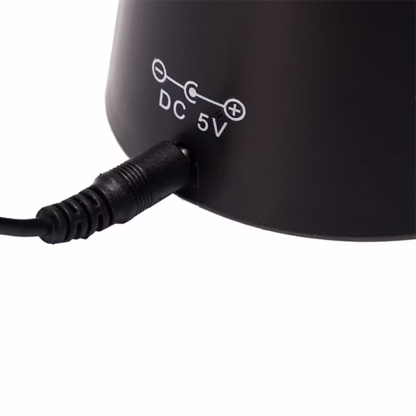 Ventilator Exterior, Flippy, Repelent pentru Muste/Tantari, Cablu USB, Slot Baterii, 9 x 9 x 20 cm, Negru - imagine 3