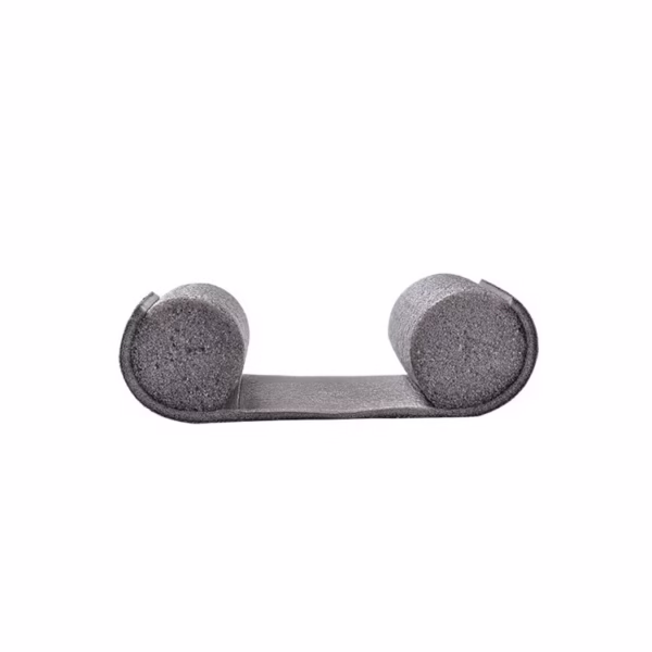 Banda de Izolare a Usii, Flippy, Banda Anti-Curent, Anti-Zgomot, Anti-Praf, Opritor Izolator, 90cm, Gri - imagine 4