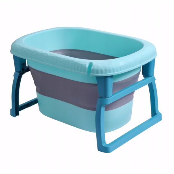 cada-pliabila-pentru-baie-flippy-din-pp-tpe-pentru-copii-0-6-ani-cu-picioare-suport-de-sezut-scurger-6784e51ebc1ef Cada Pliabila pentru Baie, Flippy, din PP+TPE, pentru Copii 0-6 Ani, cu Picioare, Suport de Sezut, Scurgere Etans, 80 x 52 x 42 cm, Albastru - imagine 1