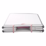 Cada Pliabila pentru Baie, Flippy, din PP+TPE, pentru Copii +6 Luni, Model Ursulet, Scaun de Interior, Detasabil, 82 x 50 x 54 cm, Roz - imagine 3
