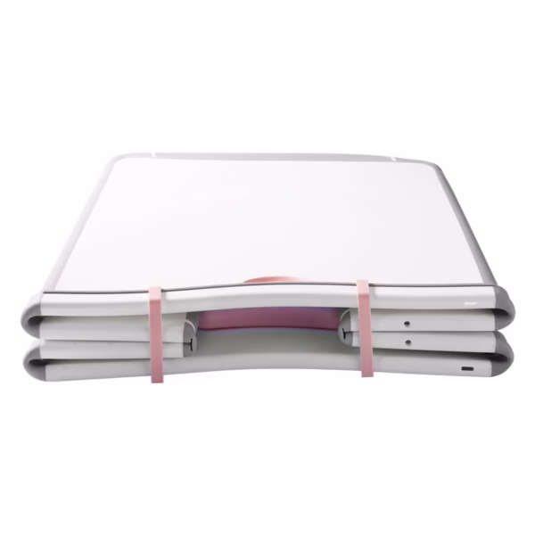 Cada Pliabila pentru Baie, Flippy, din PP+TPE, pentru Copii +6 Luni, Model Ursulet, Scaun de Interior, Detasabil, 82 x 50 x 54 cm, Roz - imagine 3