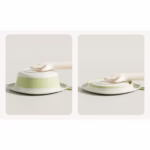 Cada Pliabila pentru Baie pentru Copii, Flippy, Cadita pentru Bebelusi, Model Romb cu Balon, Verde, 31.5x31.5x3.5 cm, 3L - imagine 10