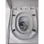 Capac de Toaleta cu Reductie 2 in 1, Flippy, pentru Copii si Adulti, Coborare Lenta si Silentioasa, Instalare Usoara, din PP5 , in Forma de O, Alb - imagine 6
