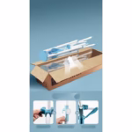 Uscator de  Rufe, Flippy, Tip Umbrela, Pliabil, Telescopic, pentru Interior-Exterior, cu Patru Tije, Picior Anti-Alunecare, Inaltime Ajustabila, 108 pana la 165 cm - imagine 2