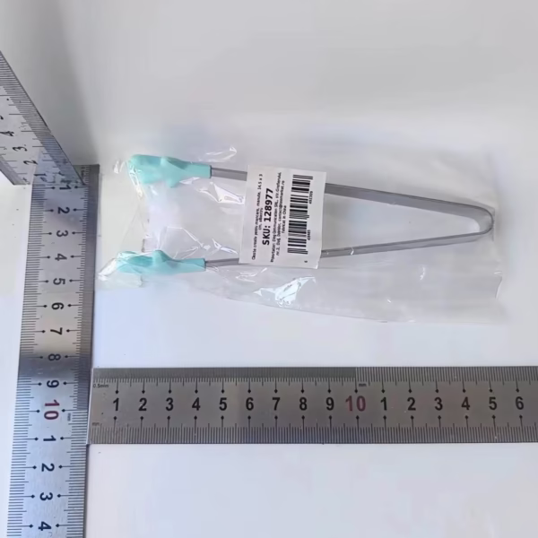 Cleste Creativ pentru Mancare, Flippy, Model Manute din Silicon, 14.5x3 cm, Rezistent la Temperaturi Inalte si Coroziune, Albastru - imagine 10