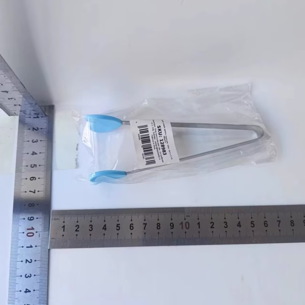 Cleste Creativ pentru Mancare, Flippy, Model Inimioare din Silicon, 14.5x3 cm, Rezistent la Temperaturi Inalte si Coroziune, Albastru - imagine 9