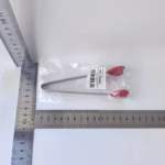 Cleste Creativ pentru Mancare, Flippy, Model Inimioare din Silicon, 14.5x3 cm, Rezistent la Temperaturi Inalte si Coroziune, Rosu - imagine 2