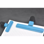 Cleste Multifunctional pentru Sigilarea Pungilor, Flippy, din Plastic, Mentine Alimentele Proaspete, 15x7.5 cm, Albastru - imagine 2
