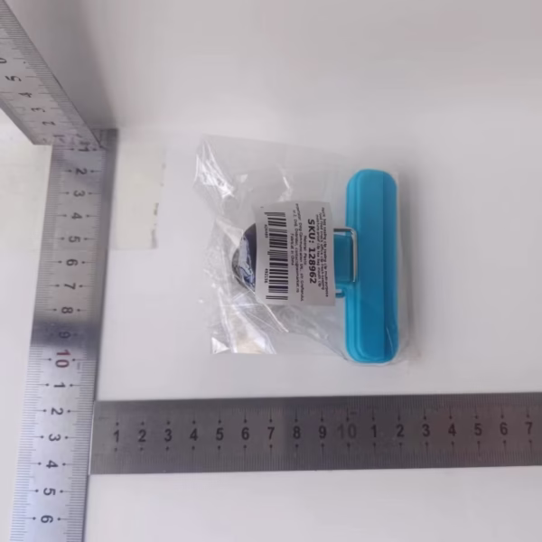 Cleste Multifunctional pentru Sigilarea Pungilor, Flippy, din Plastic, Mentine Alimentele Proaspete, 7x6.5 cm, Albastru - imagine 2