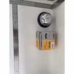 Clopotel sonerie metalica Flippy, pentru receptie hoteluri, baruri, restaurante, material metal si plastic, 6 x 10 cm, argintiu - imagine 6