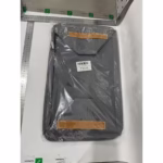 Cutie Depozitare Flippy, pentru Haine, lucruri, din Textil cu Cadru Metalic, Manere Laterale, forma Dreptunghiulara, 48 x 28 x 25 cm, volum 34 L Gri - imagine 2