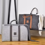 Cos Multifunctional pentru Rufe Murdare, Cos Depozitare, Flippy, Gri, 50x34x32, Geanta Durabila pentru Lemne si Accesorii - imagine 3