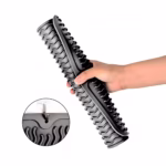 Covoras din Silicon pentru Scurgere Vase, Flippy, Uz Casnic, Rezistent la Temperaturi Ridicate, Izolator, 43x32.5 cm, Negru - imagine 6