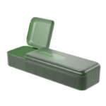 Cutie Organizatoare pentru Cabluri, Flippy, din Plastic, 28 x 9 x 6 cm, Verde - imagine 6